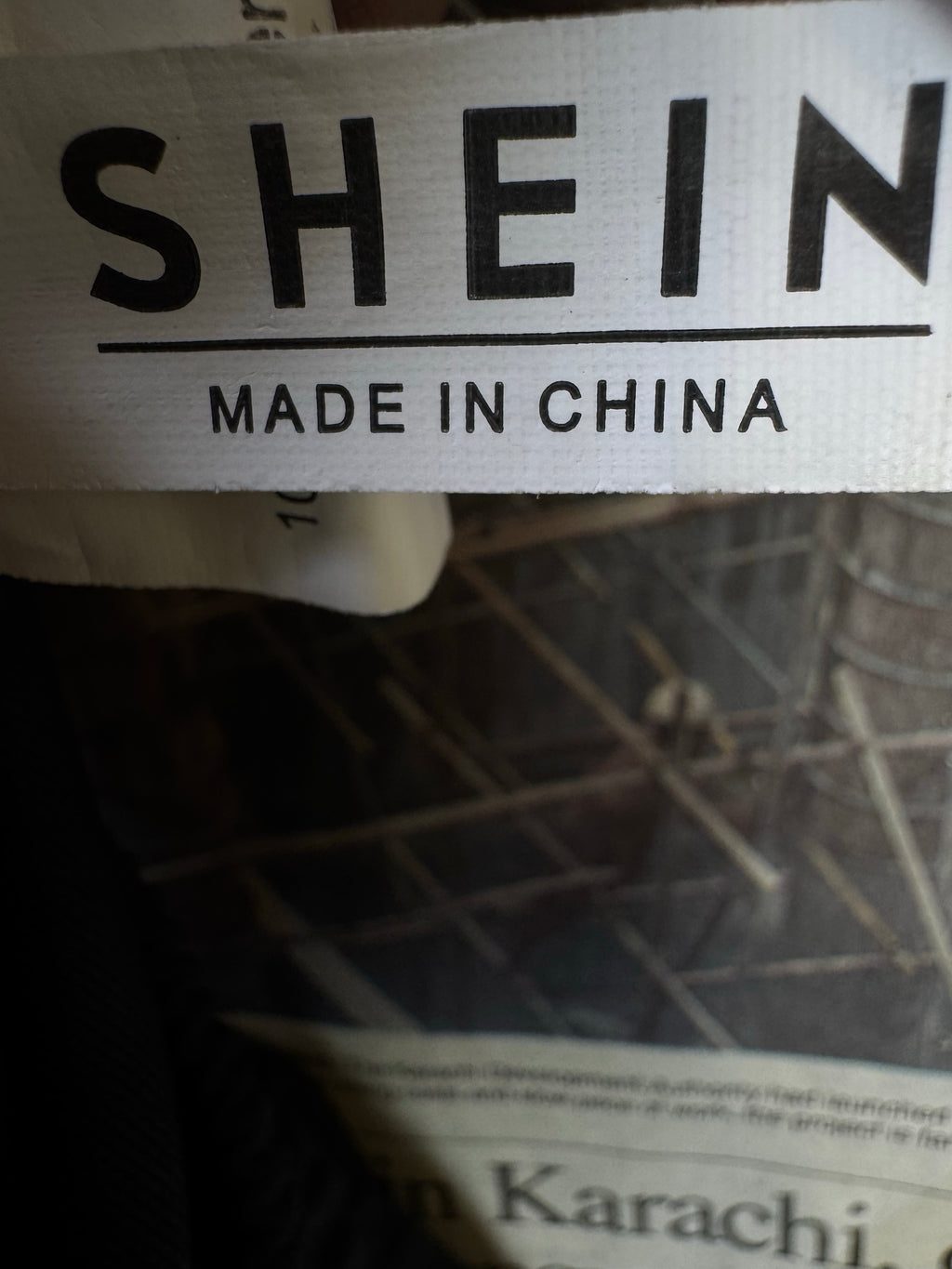 Shein® Waist: 28" to 30" | Black | Training Trouser | Poly | 1191 - Genuine Maal