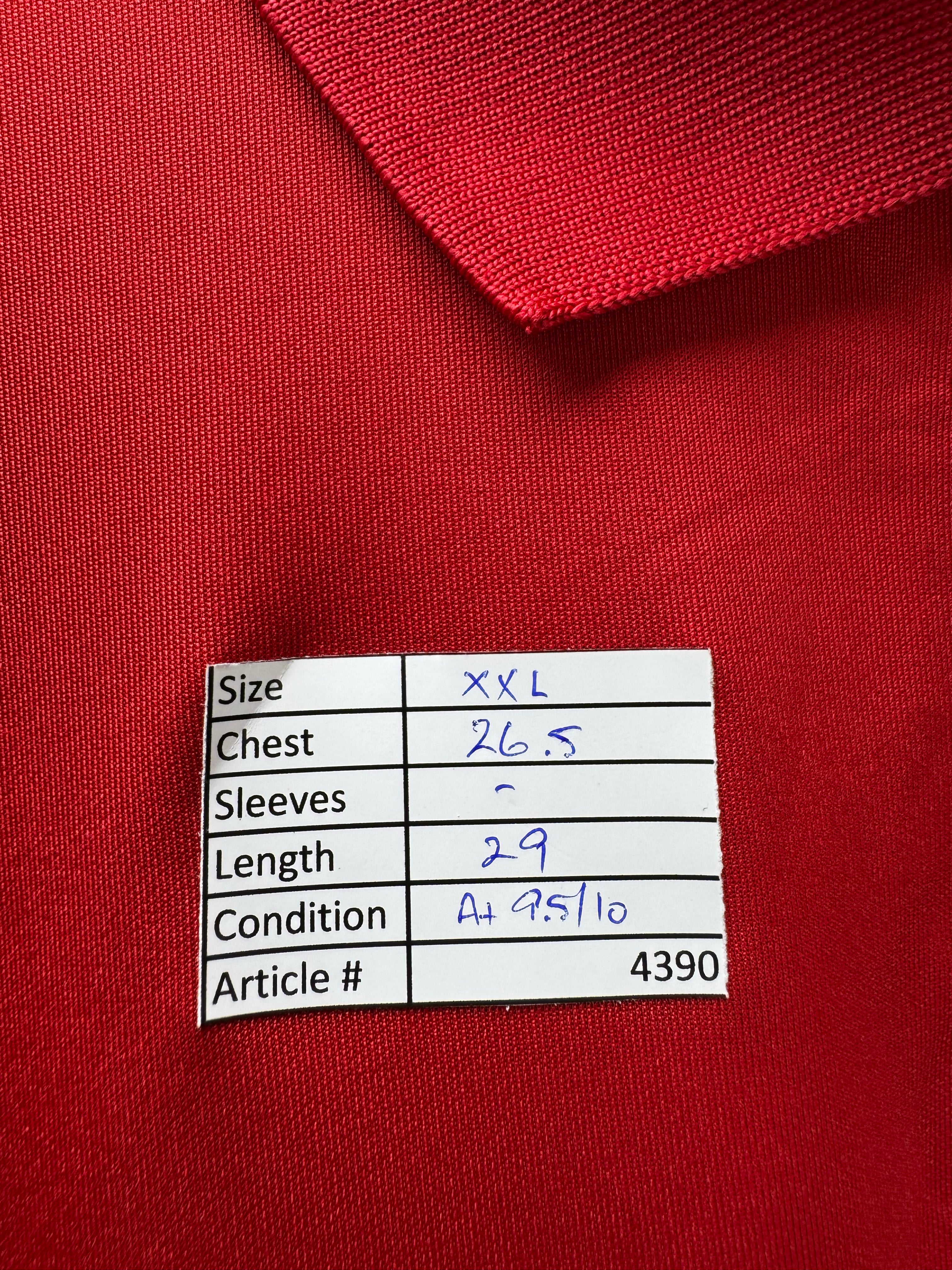 Under Armour® XXL | Chest: 26.5" | Red | Golf Polo | Poly - Spandex | 4390 - Genuine Maal
