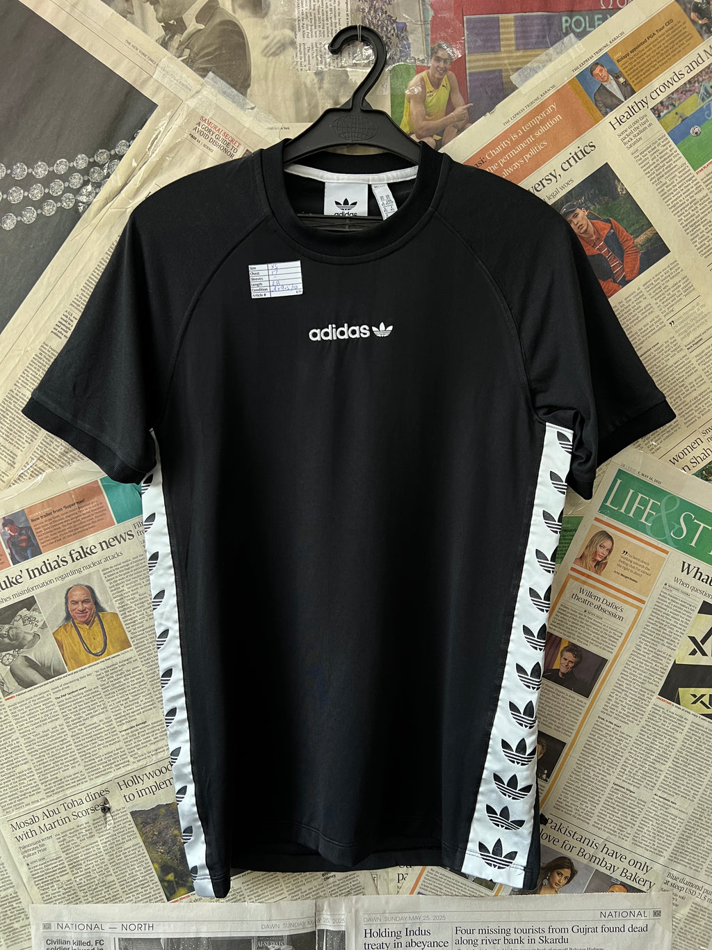 Ad*das® XS | Chest: 17" | Black | T-Shirt | 636 - Genuine Maal