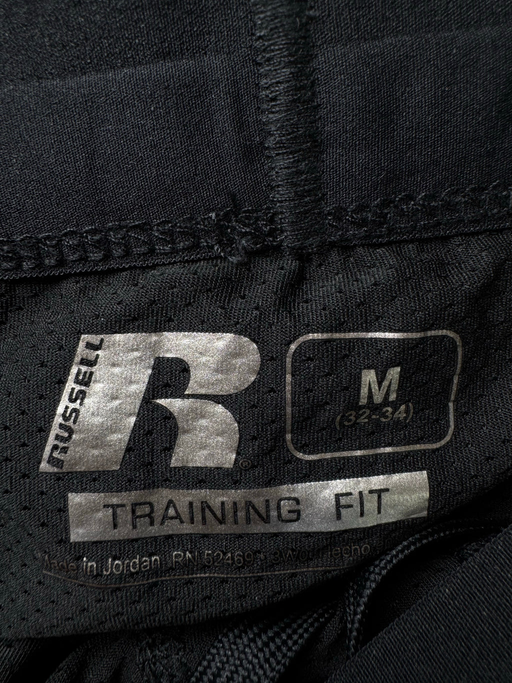 R*ssel® Waist: 30" | Black | Sports Shorts | 1210 - Genuine Maal