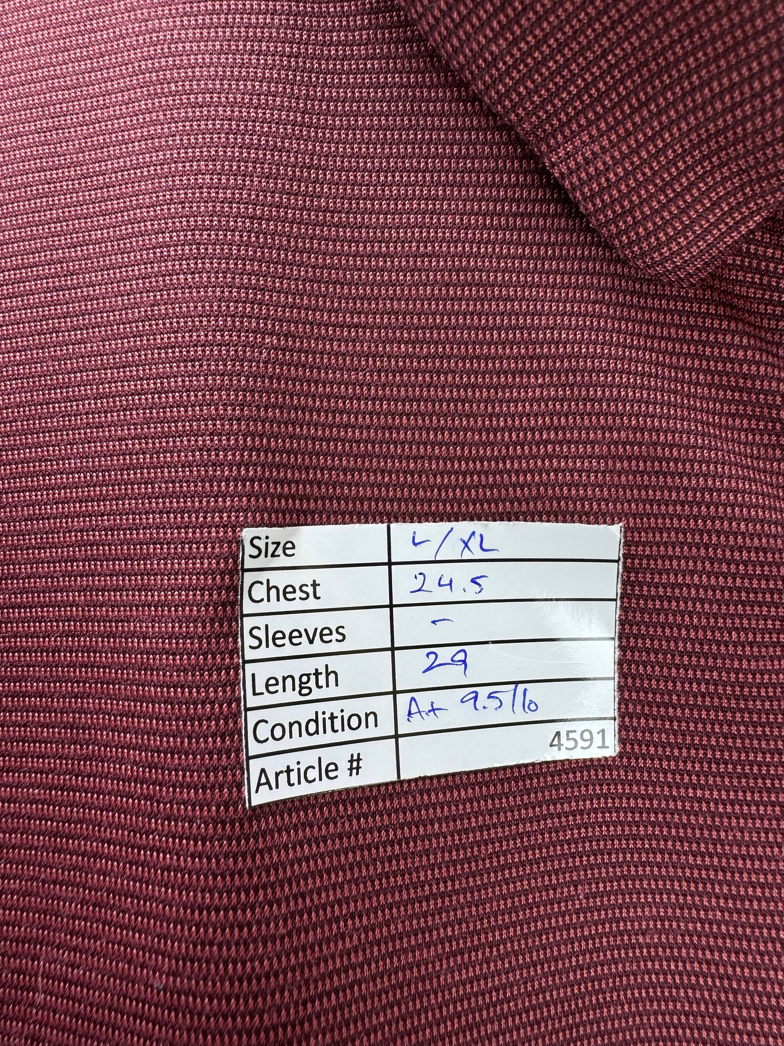 Mordern Ambition® L/XL | Chest: 24.5" | Marhoon | Golf Polo | Poly - Cotton | 4591 - Genuine Maal