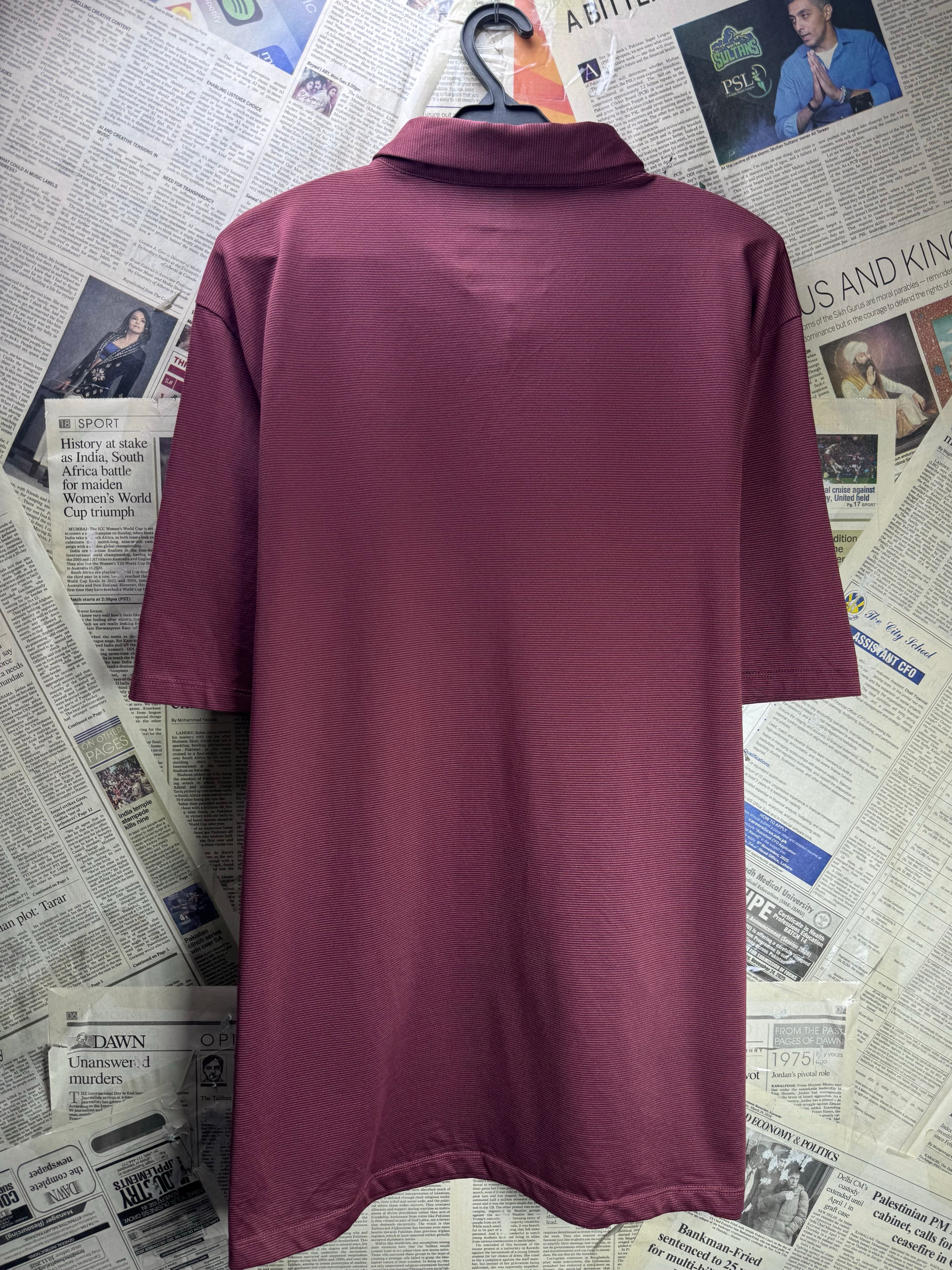 Mordern Ambition® L/XL | Chest: 24.5" | Marhoon | Golf Polo | Poly - Cotton | 4591 - Genuine Maal