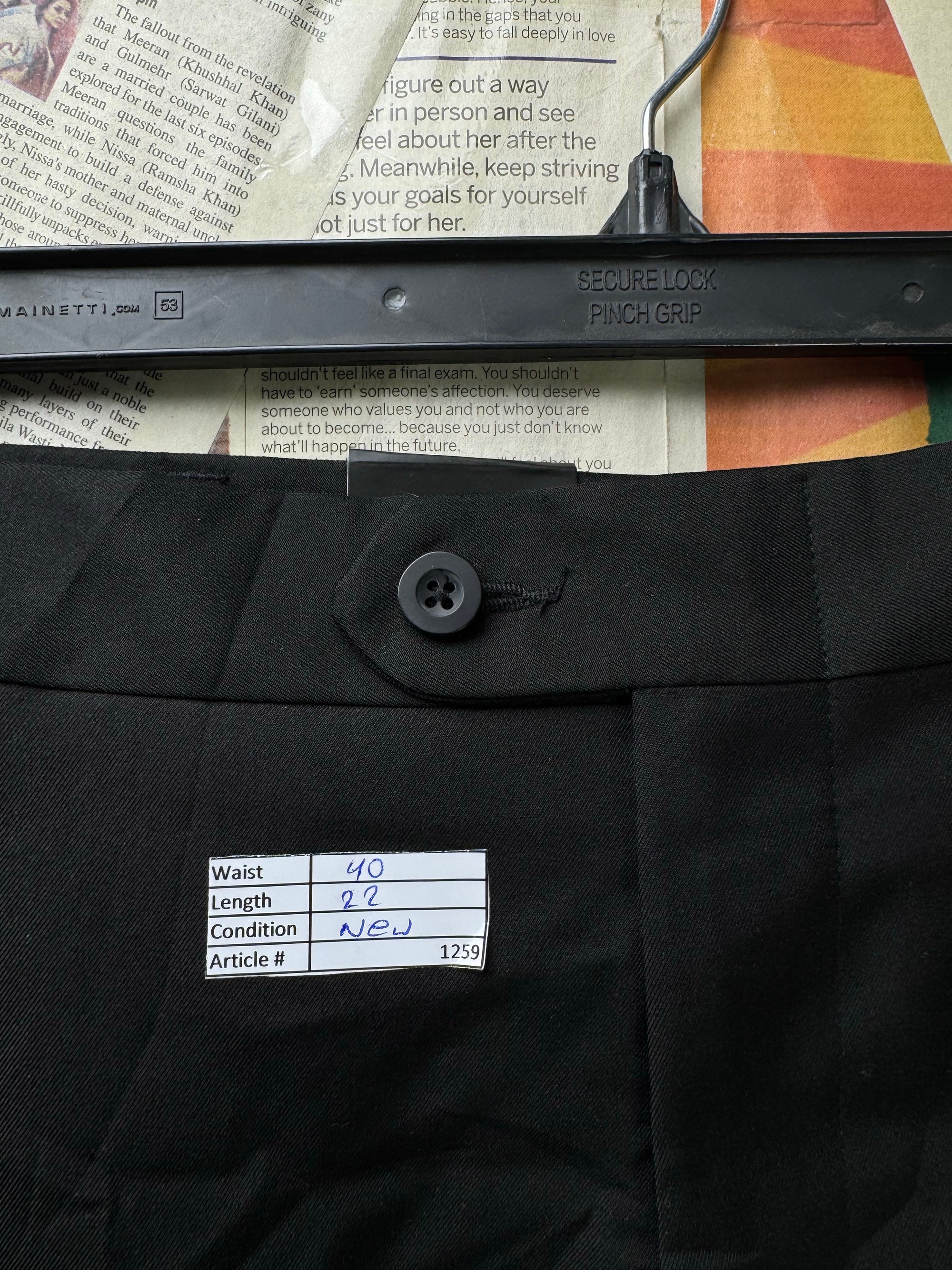 Jos. A. Bank® Waist: 40" | Black | Golf Shorts | Polyester | 1259 - Genuine Maal