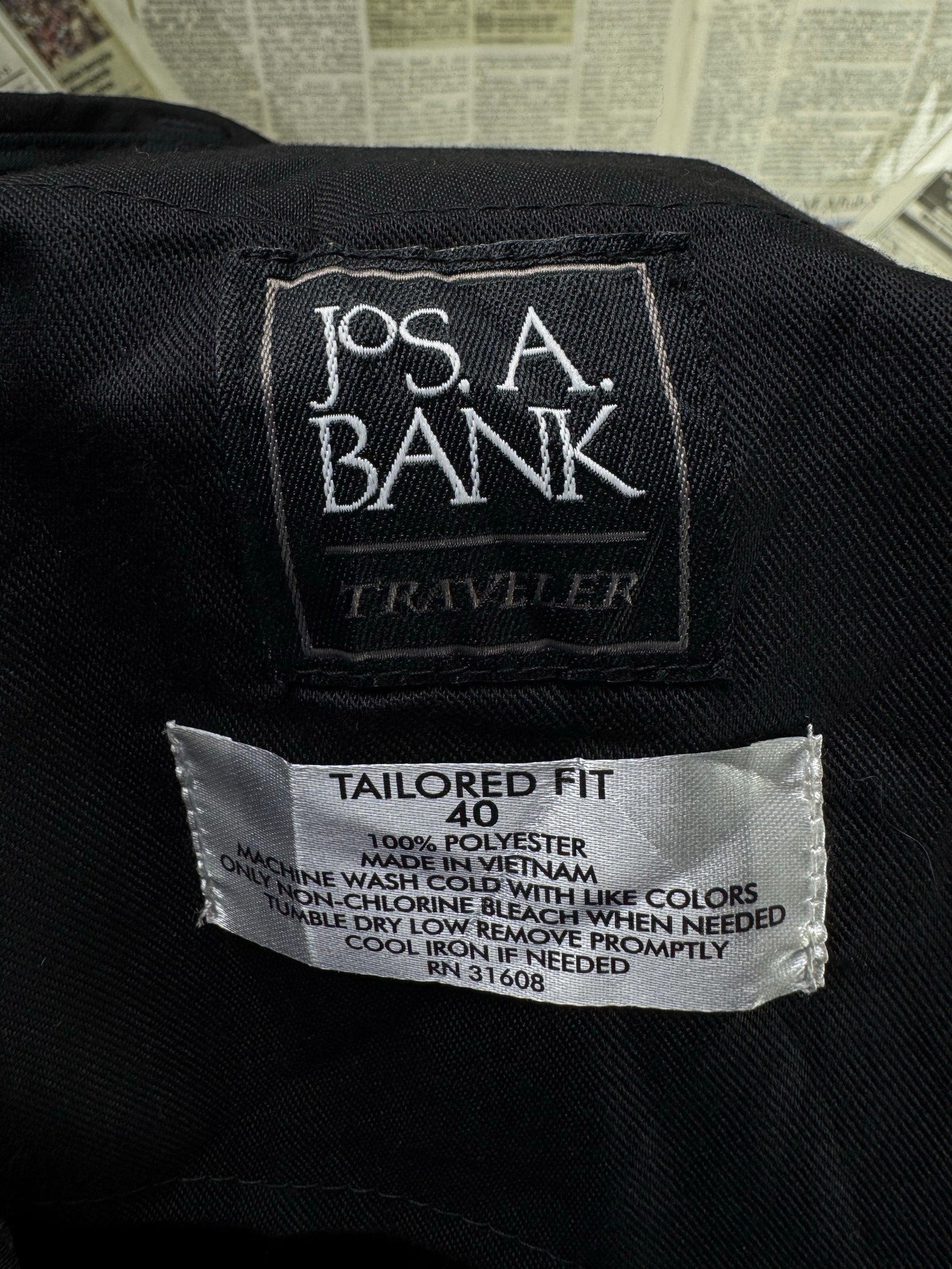 Jos. A. Bank® Waist: 40" | Black | Golf Shorts | Polyester | 1259 - Genuine Maal