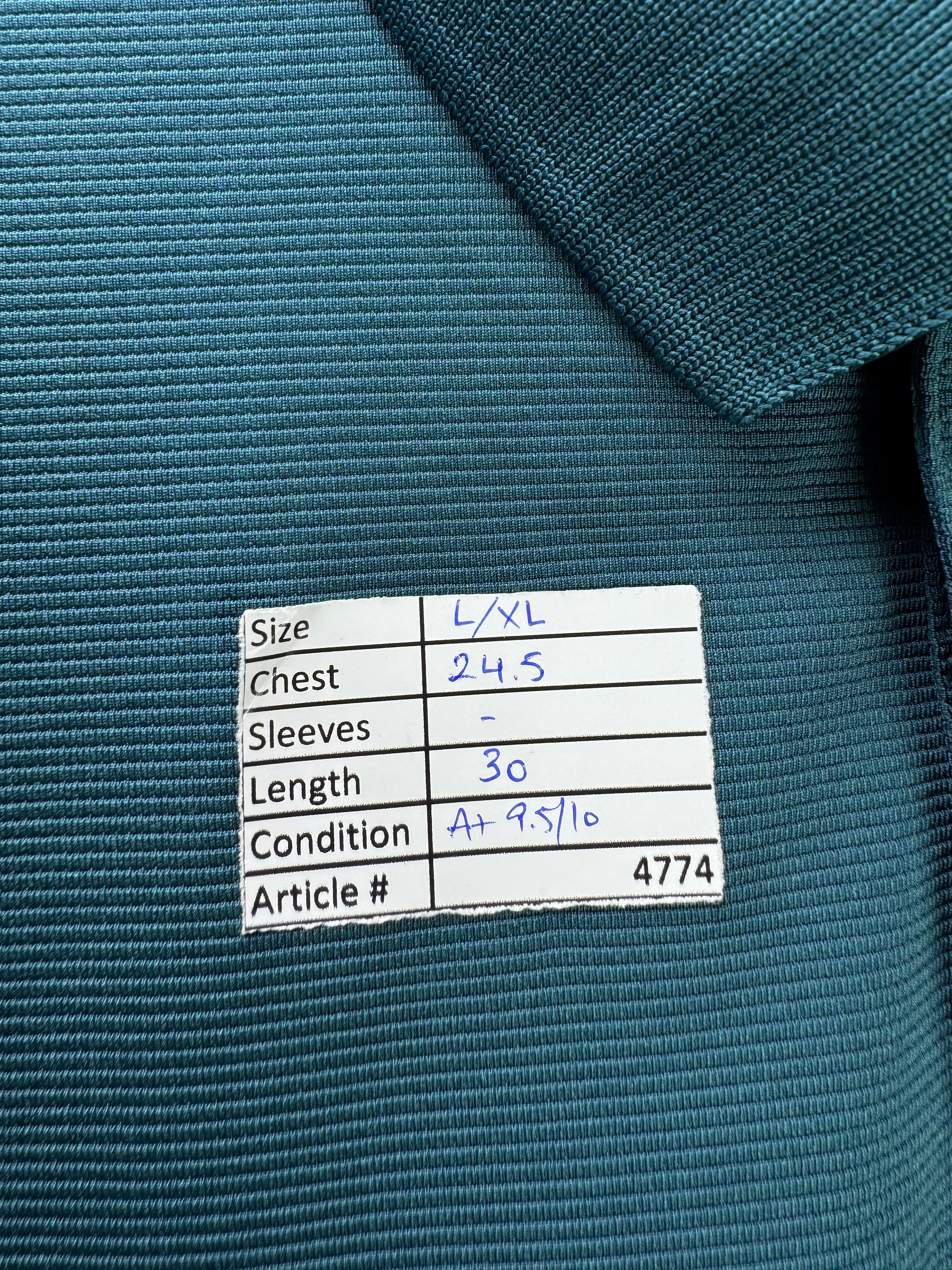 Grandslam® L/XL | Chest: 24.5" | Blue | Golf Polo | Polyester | 4774 - Genuine Maal
