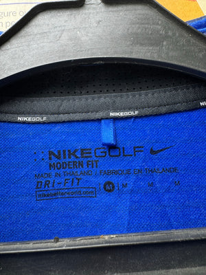 N*ke® Medium | Chest: 21.5" | Stripes | Golf Polo | Poly - Wool | 4773 - Genuine Maal