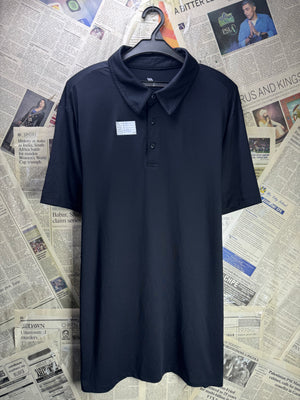 All In Motion® Medium | Chest: 22" | Stripes | Golf Polo | Poly - Spandex | 4588 - Genuine Maal