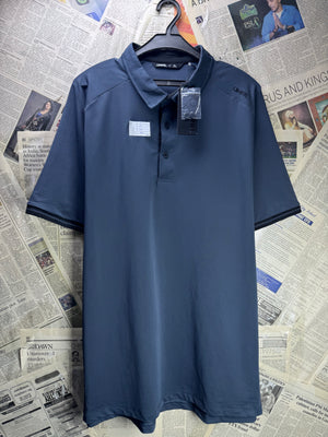 UNRL® Large | Chest: 24" | Black | Golf Polo | Poly - Spandex | 4601 - Genuine Maal