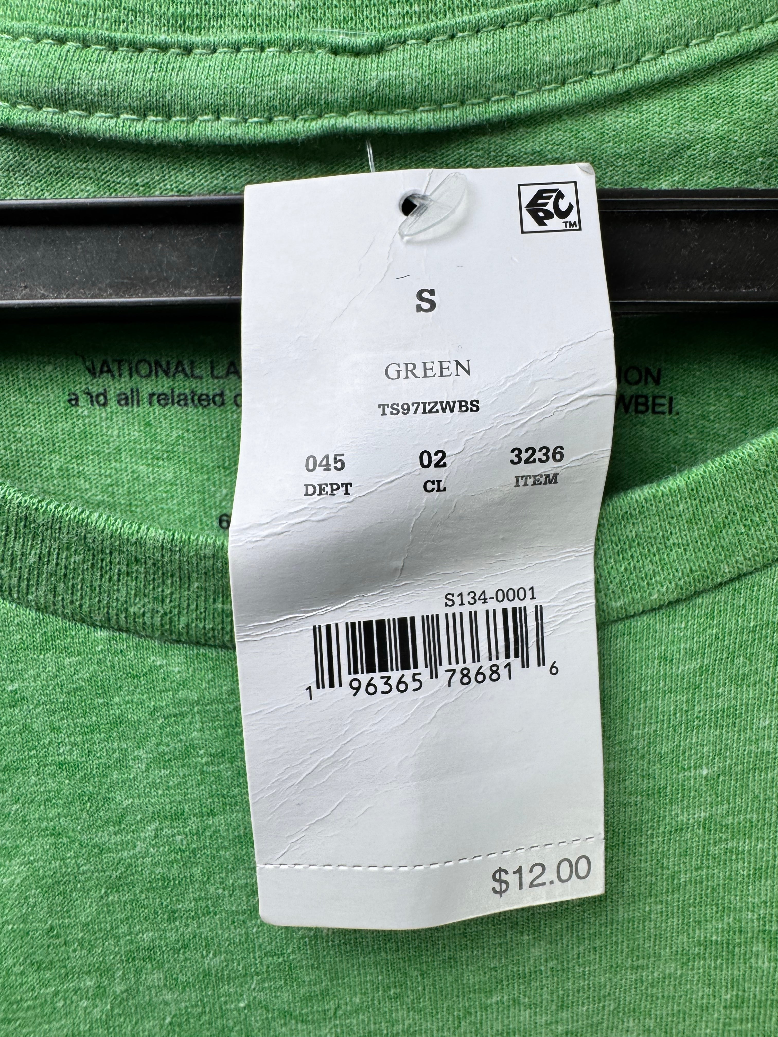 Lampoon® XS | Chest: 18" | Green | T-Shirt | Cotton - Poly | 3238 - Genuine Maal