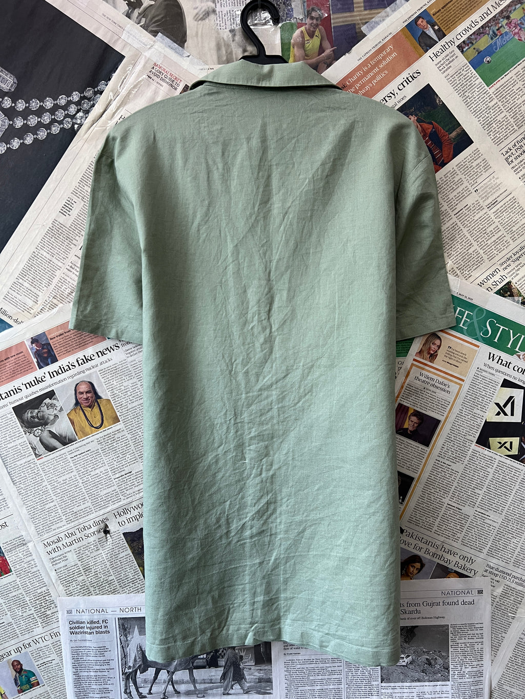 Asos® Large | Chest: 23" | Cucumber | Huawei | 366 - Genuine Maal