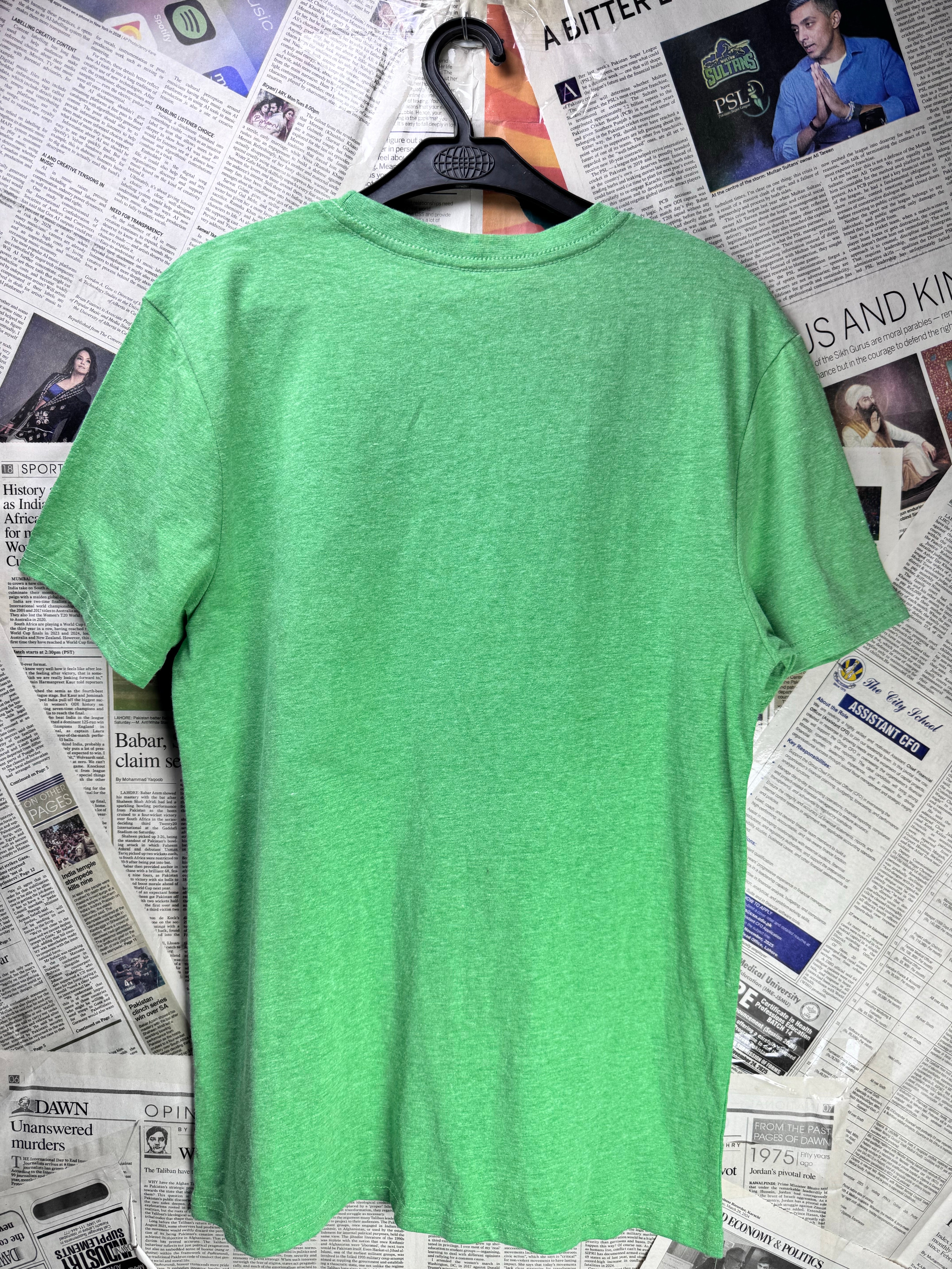 Lampoon® XS | Chest: 18" | Green | T-Shirt | Cotton - Poly | 3238 - Genuine Maal