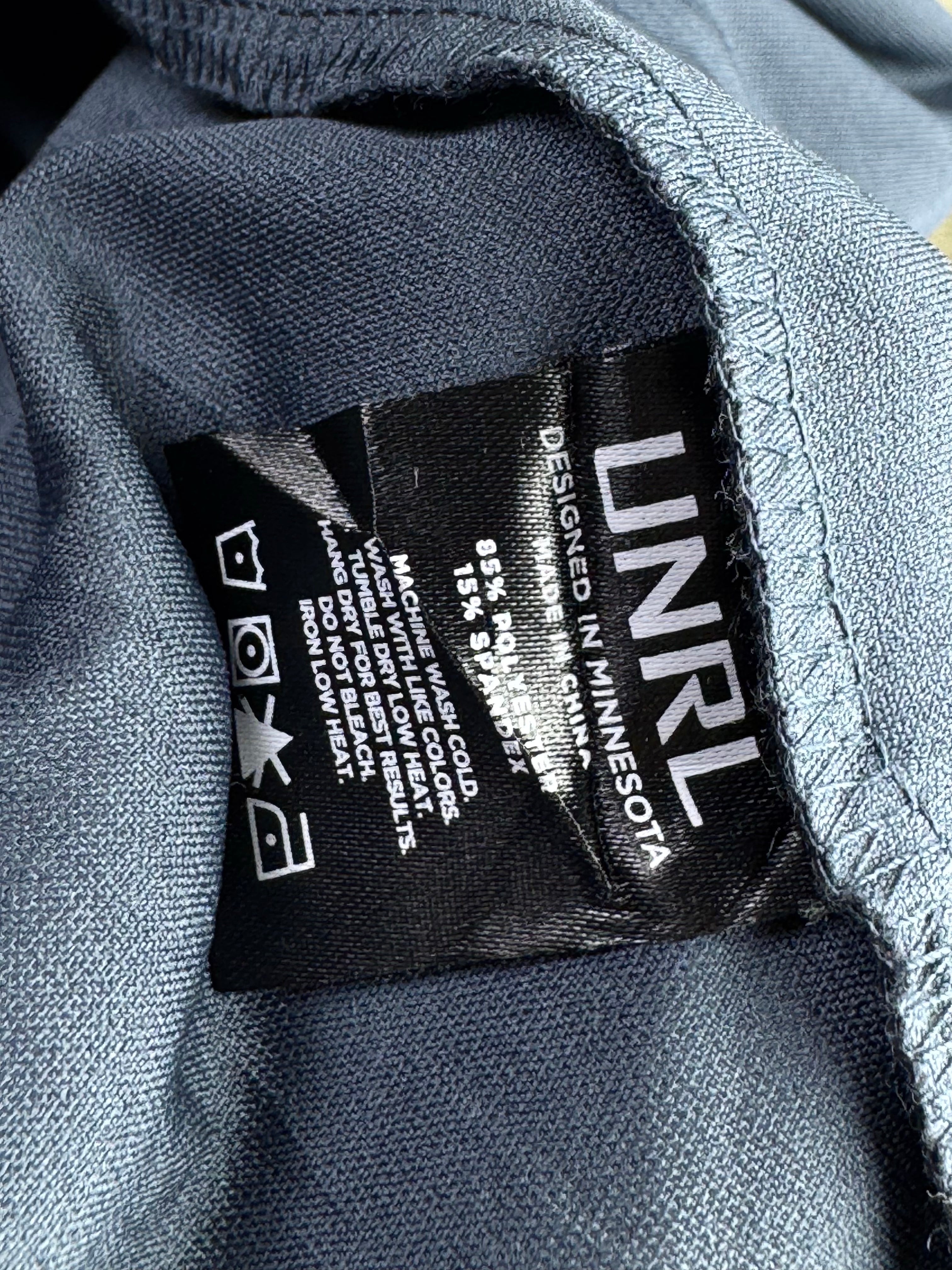 UNRL® Large | Chest: 24" | Black | Golf Polo | Poly - Spandex | 4601 - Genuine Maal
