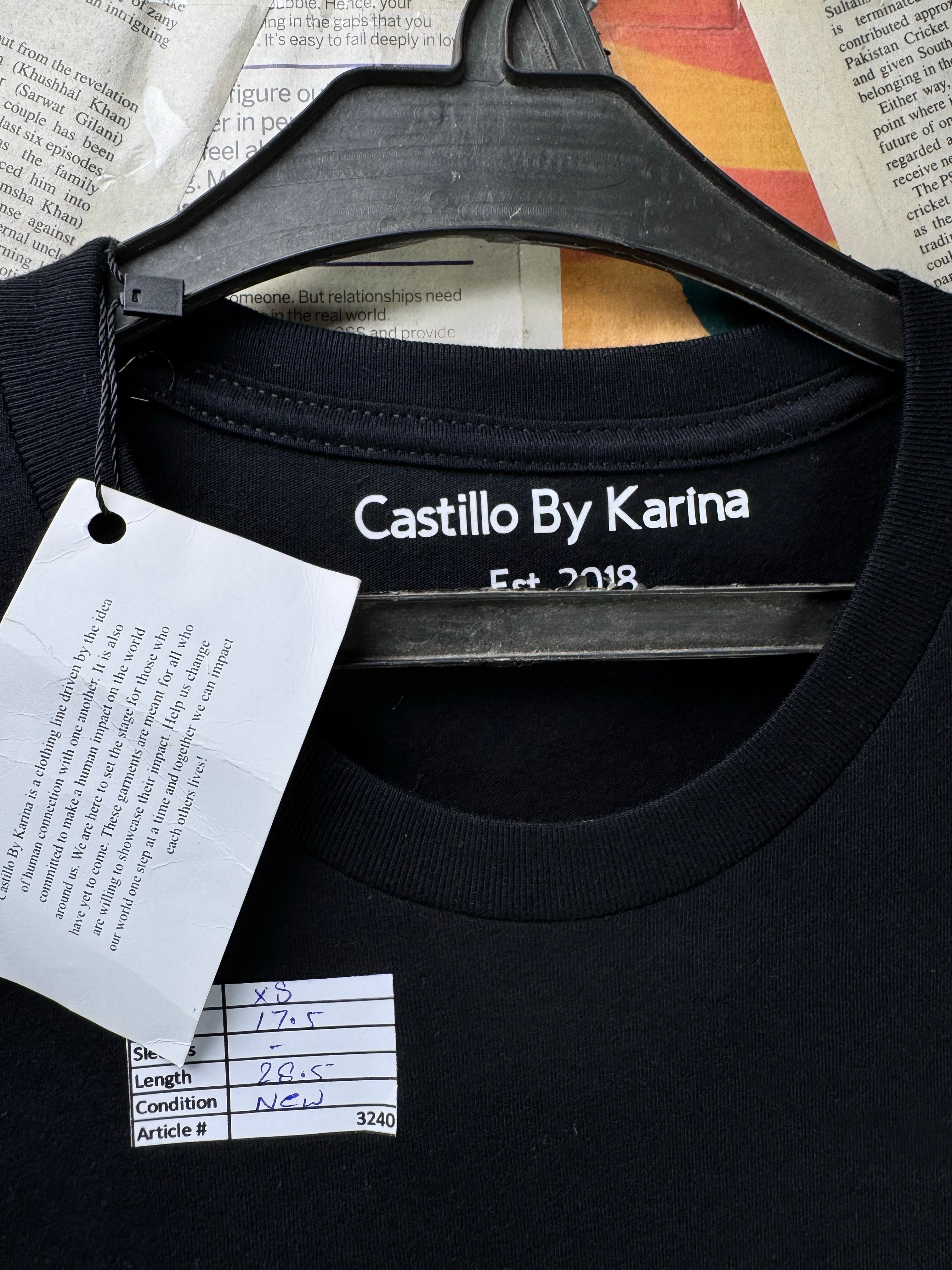 Women - Castillo® XS | Chest: 17.5" | Black | T-Shirt | 3240 - Genuine Maal
