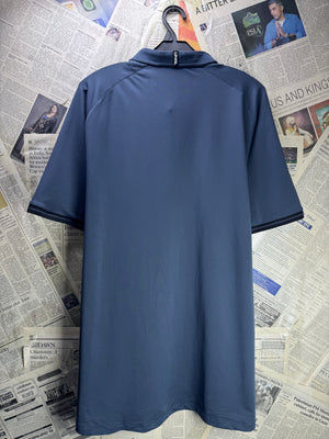 UNRL® Large | Chest: 24" | Black | Golf Polo | Poly - Spandex | 4601 - Genuine Maal