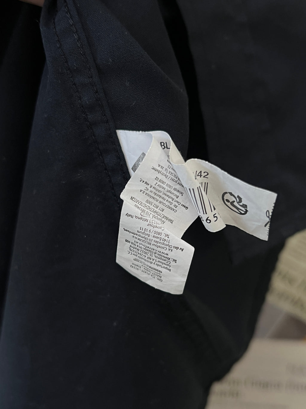 Tex® Medium | Chest: 22 | Black | Shirt | 369 - Genuine Maal