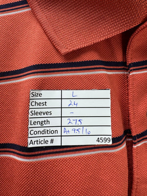 Golden Bear® Large | Chest: 24" | Red | Golf Polo | Polyester | 4599 - Genuine Maal