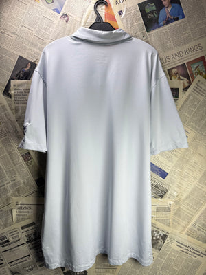 N*ke® XL | Chest: 25.5" | Silver | Golf Polo | Poly - Spandex | 4590 - Genuine Maal
