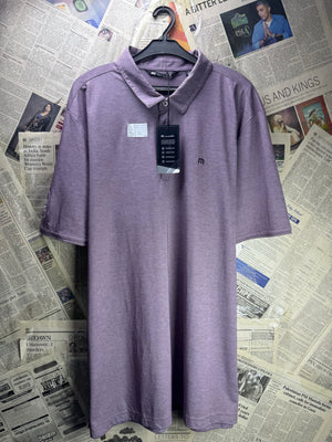 Travis Mat® XL | Chest: 25" | Purple | Golf Polo | Poly - Cotton | 4600 - Genuine Maal