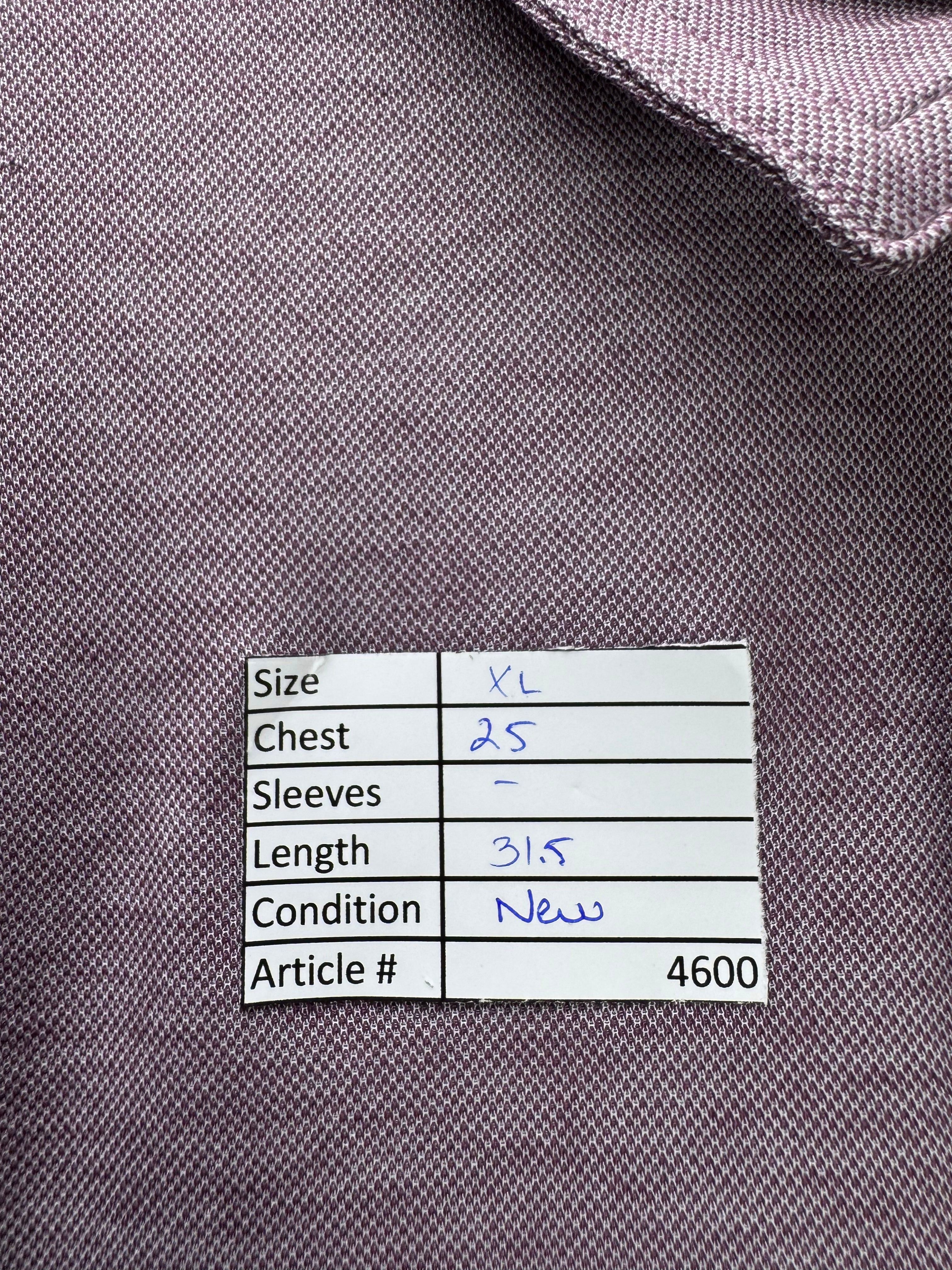 Travis Mat® XL | Chest: 25" | Purple | Golf Polo | Poly - Cotton | 4600 - Genuine Maal