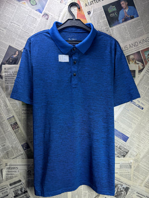 APT9® Large | Chest: 23.5" | Blue | Golf Polo | Polyester | 4398 - Genuine Maal