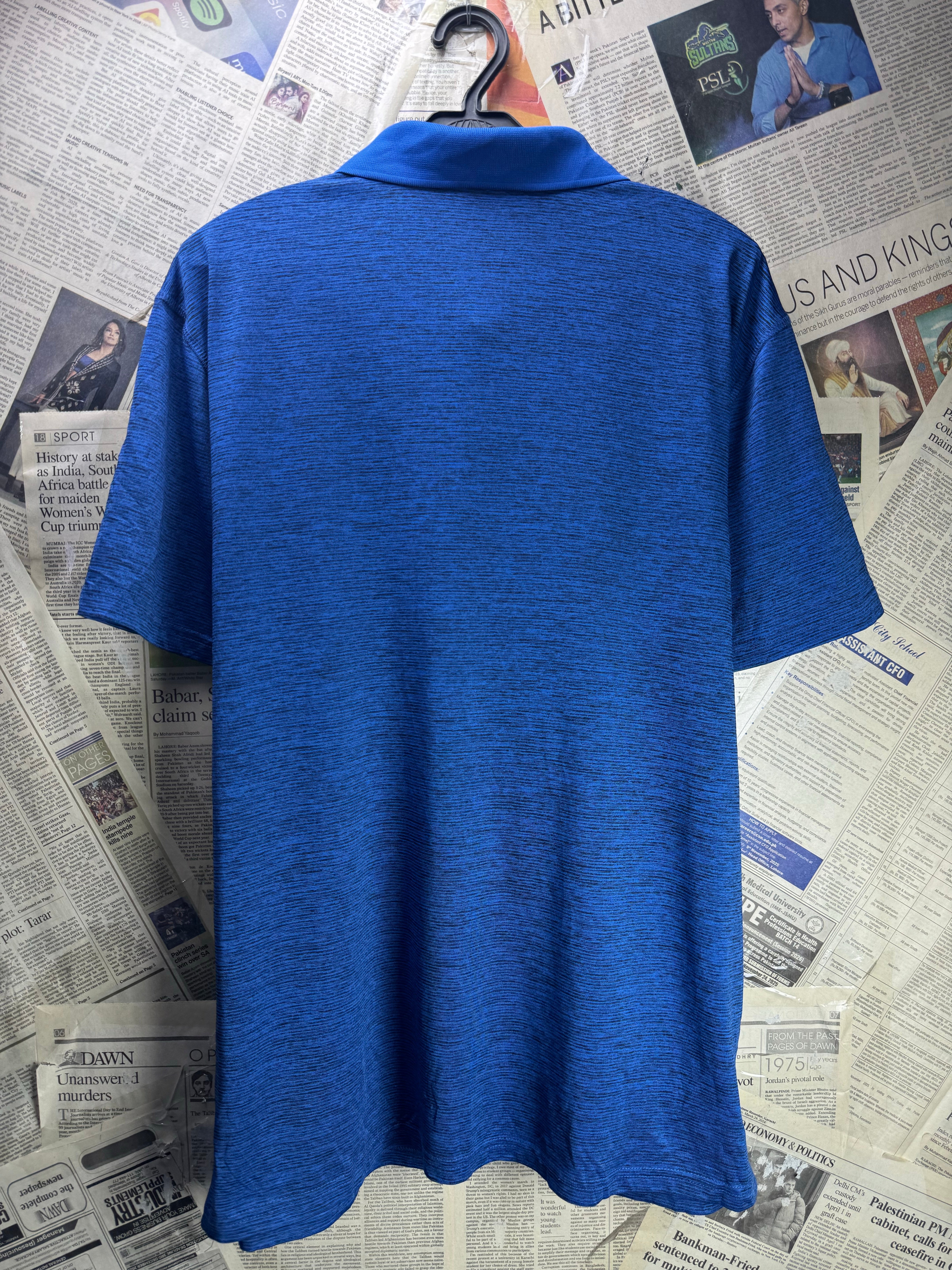 APT9® Large | Chest: 23.5" | Blue | Golf Polo | Polyester | 4398 - Genuine Maal