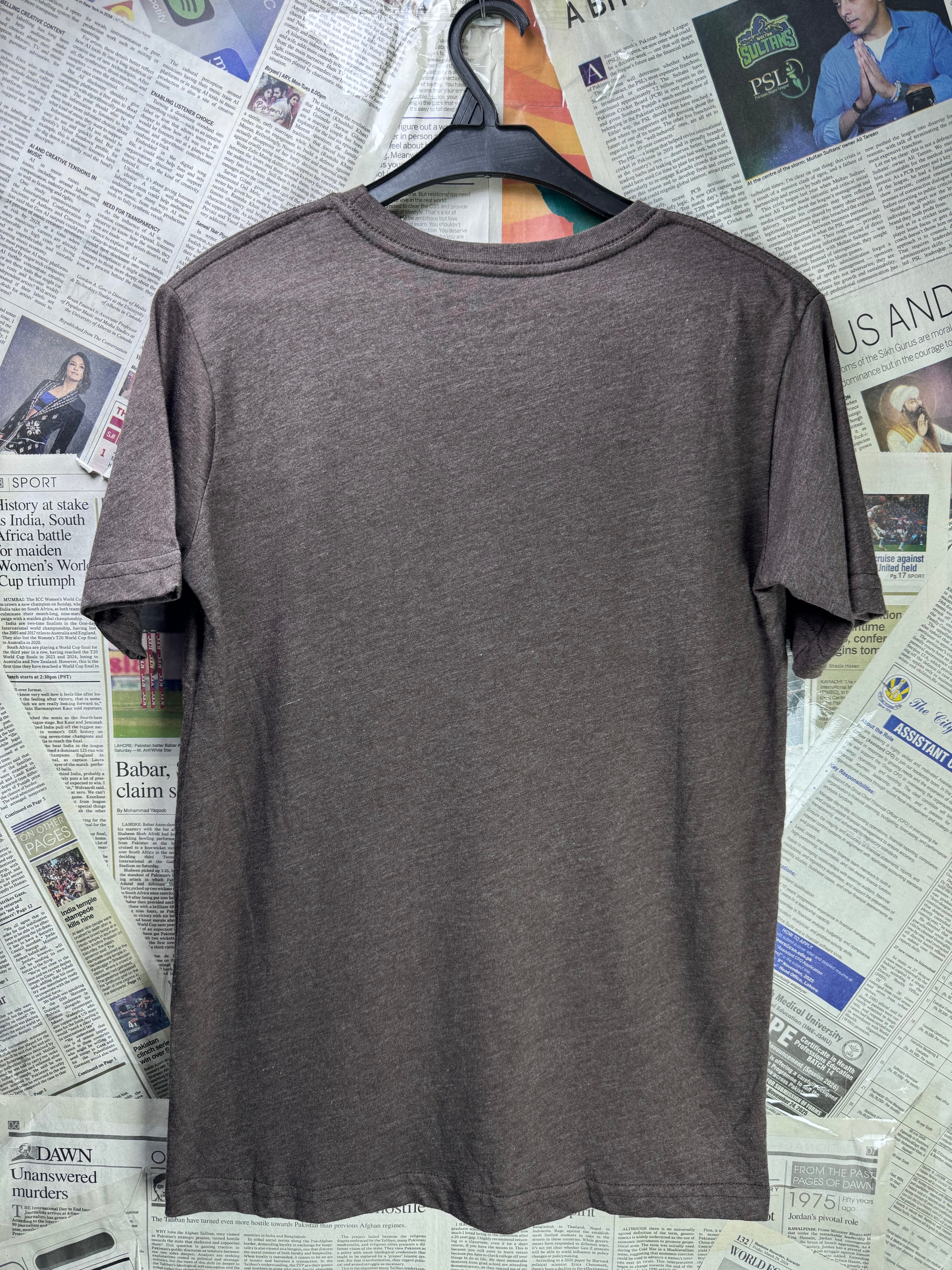 Monsters® XS | Chest: 18" | Brown | T-Shirt | Cotton - Poly | 3453 - Genuine Maal
