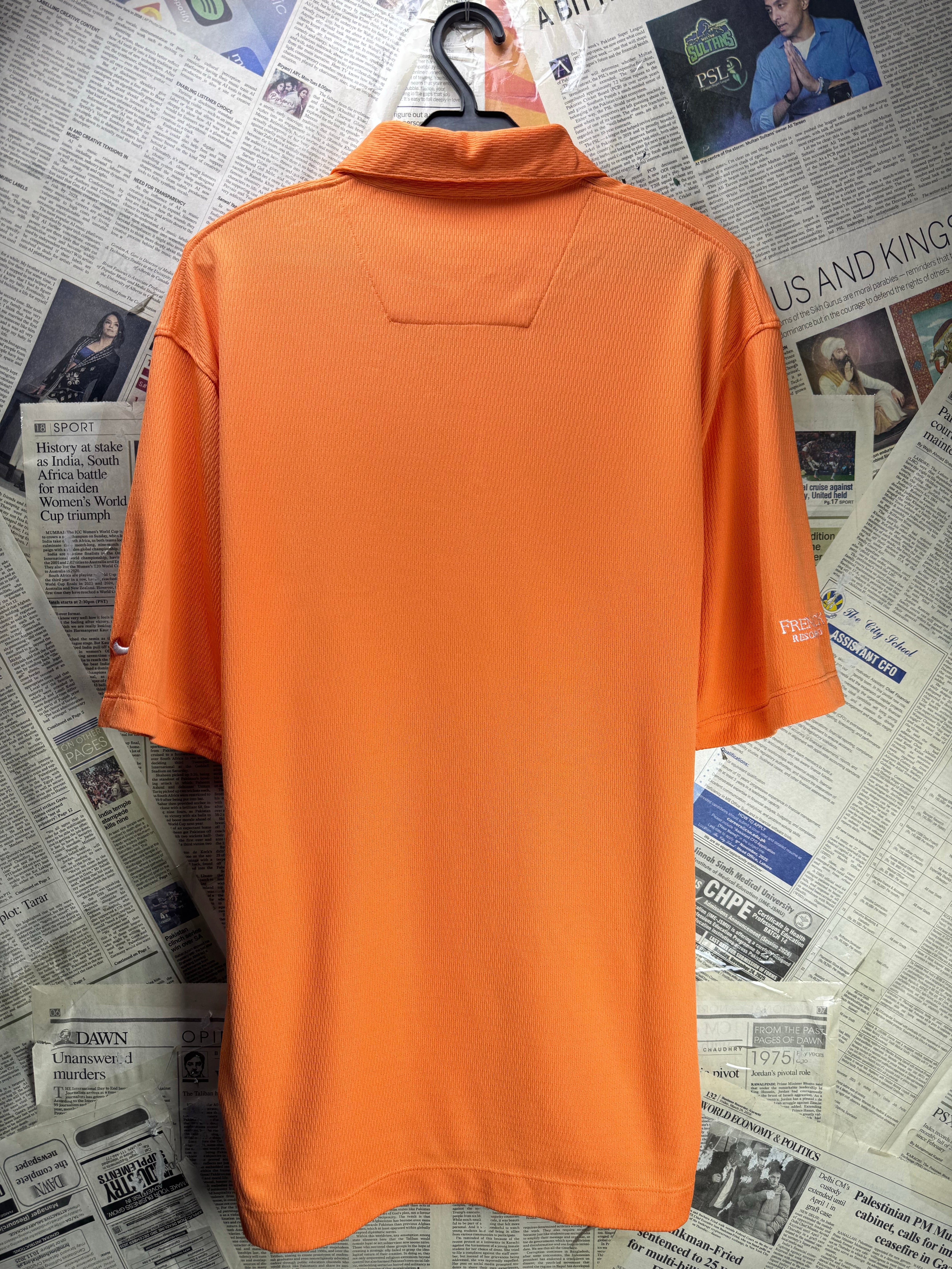 N*ke® Small | Chest: 21" | Orange | Golf Polo | Poly - Spandex | 4810 - Genuine Maal