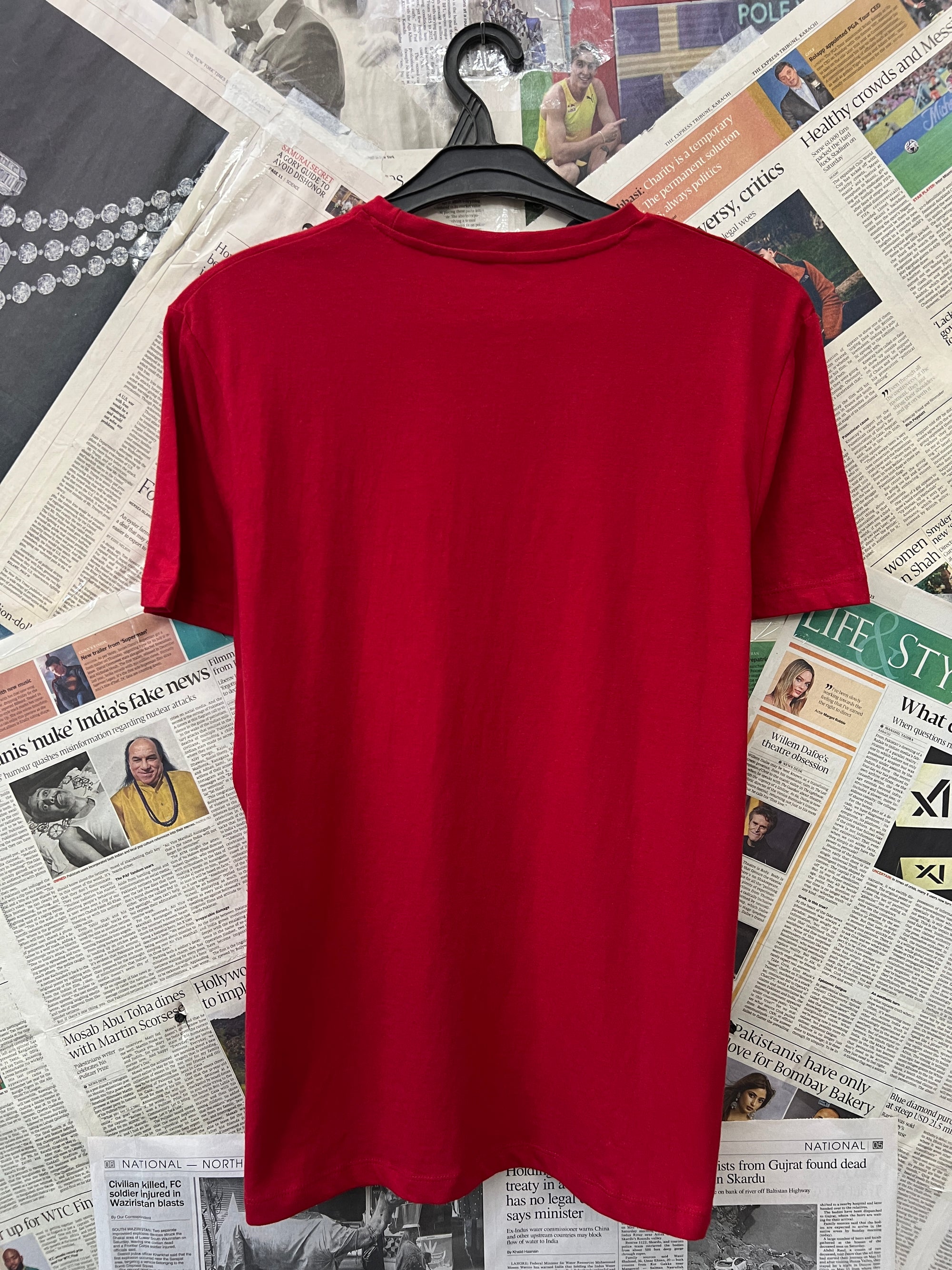 Primark® Small | Chest: 20.5" | Red | T-Shirt | 404 - Genuine Maal