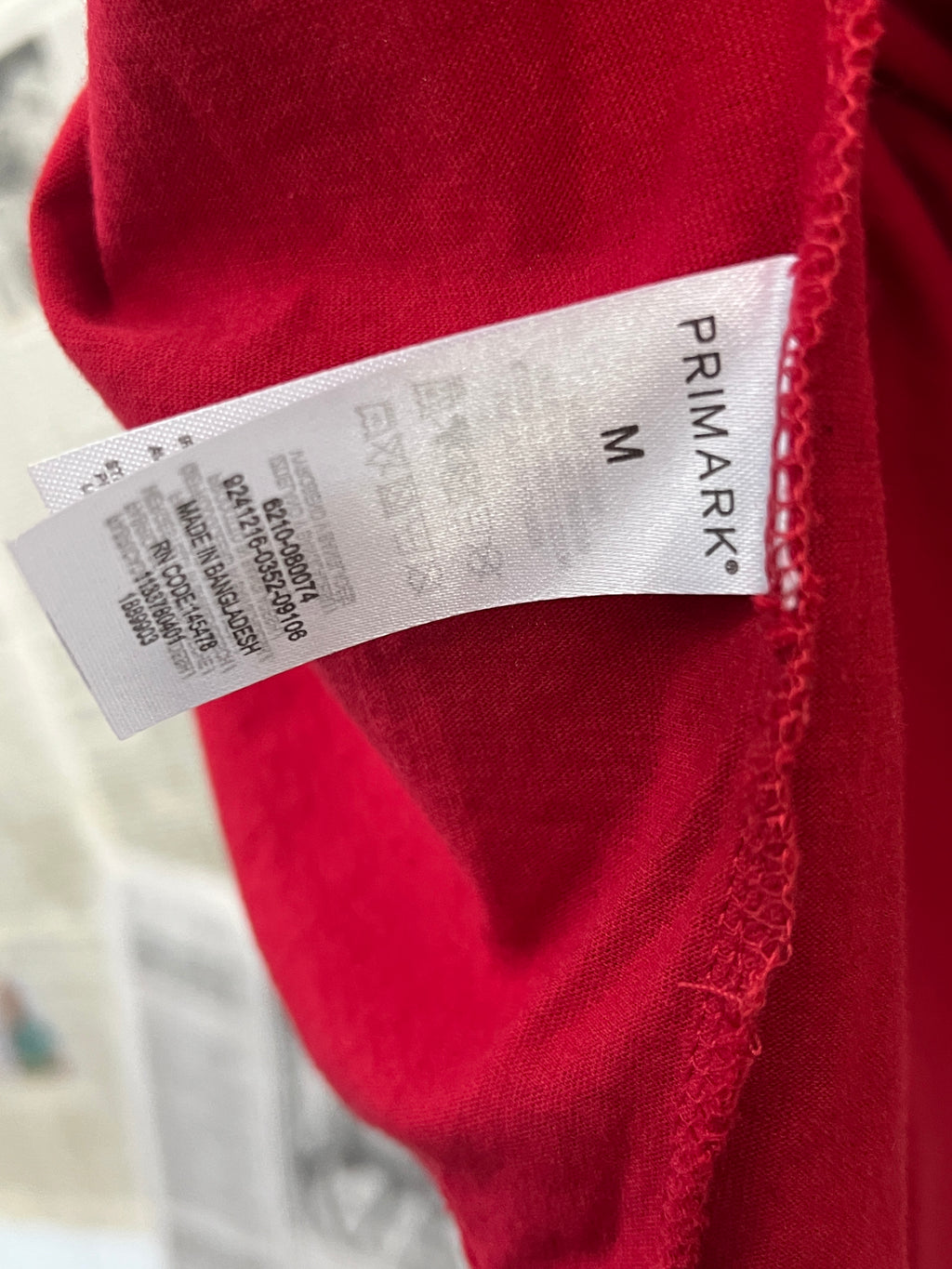 Primark® Small | Chest: 20.5" | Red | T-Shirt | 404 - Genuine Maal