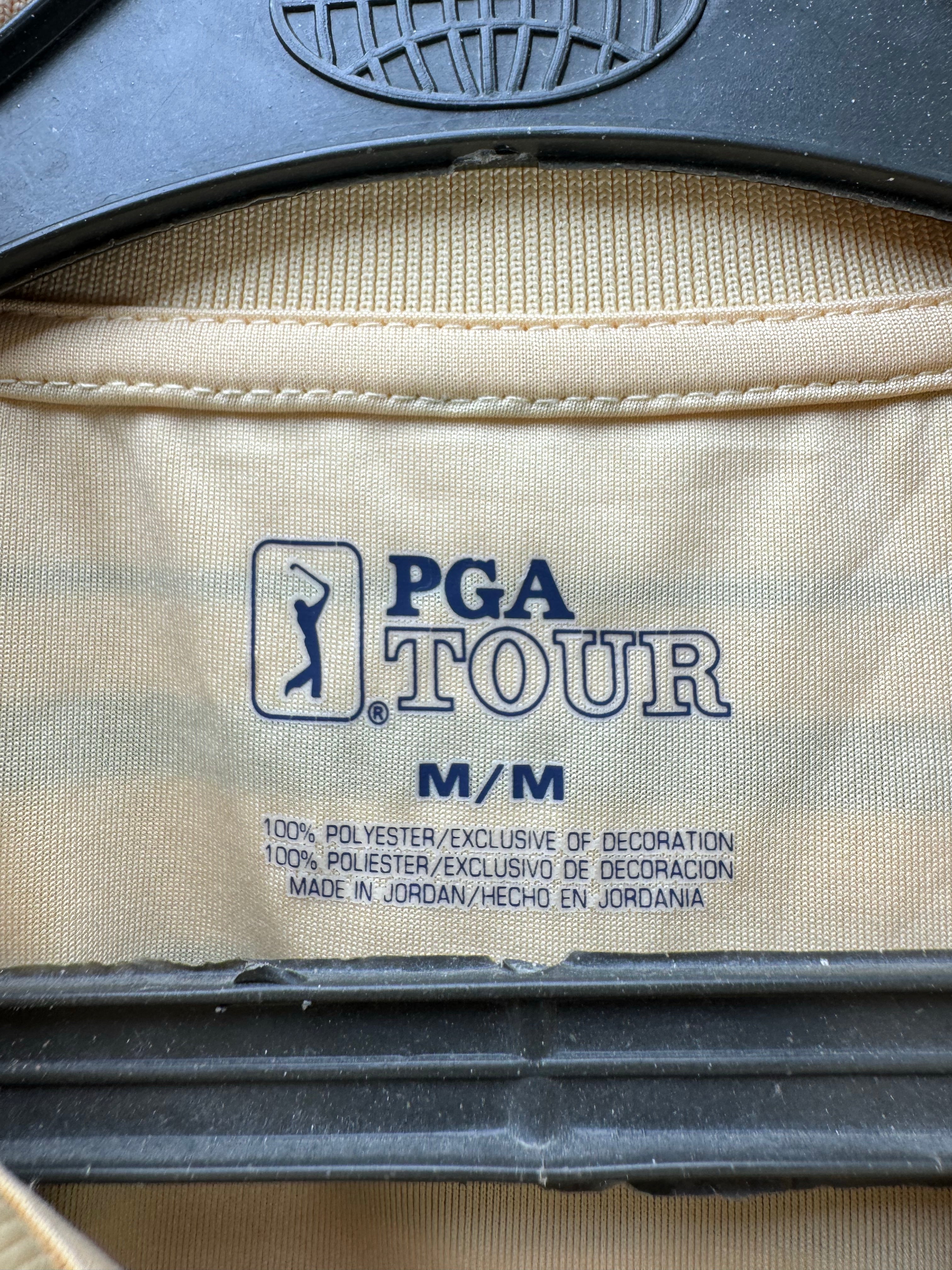 PGA Tour® Medium | Chest: 21.5" | Stripes | Golf Polo | Polyester | 4816 - Genuine Maal
