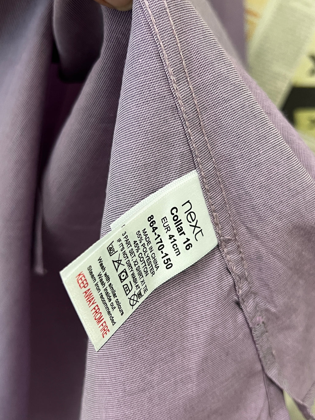 Next® Medium | Chest: 22 | Violet | Shirt | 367 - Genuine Maal