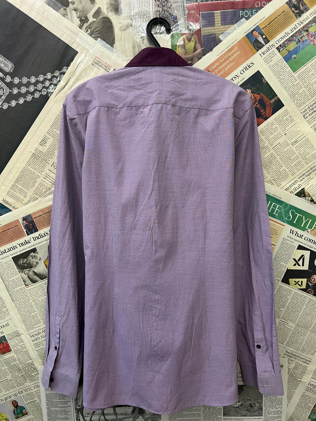 Next® Medium | Chest: 22 | Violet | Shirt | 367 - Genuine Maal