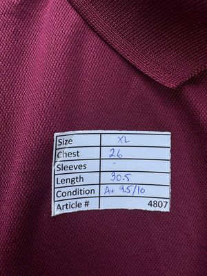 N*ke® XL | Chest: 26" | Marhoon | Golf Polo | Polyester | 4807 - Genuine Maal