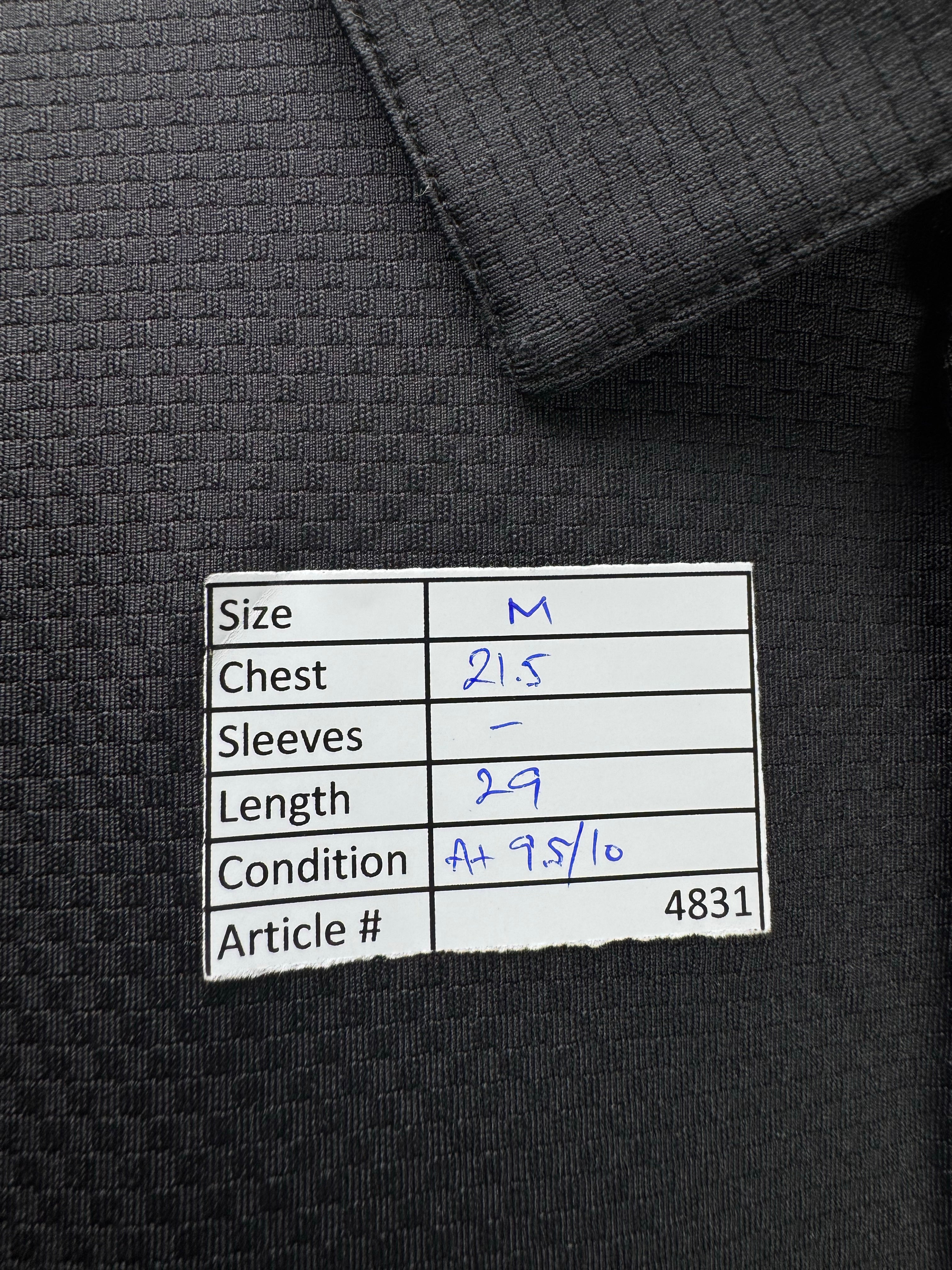 Jack Nicklaus® Medium | Chest: 21.5" | Black | Golf Polo | Poly - Elastane | 4831 - Genuine Maal