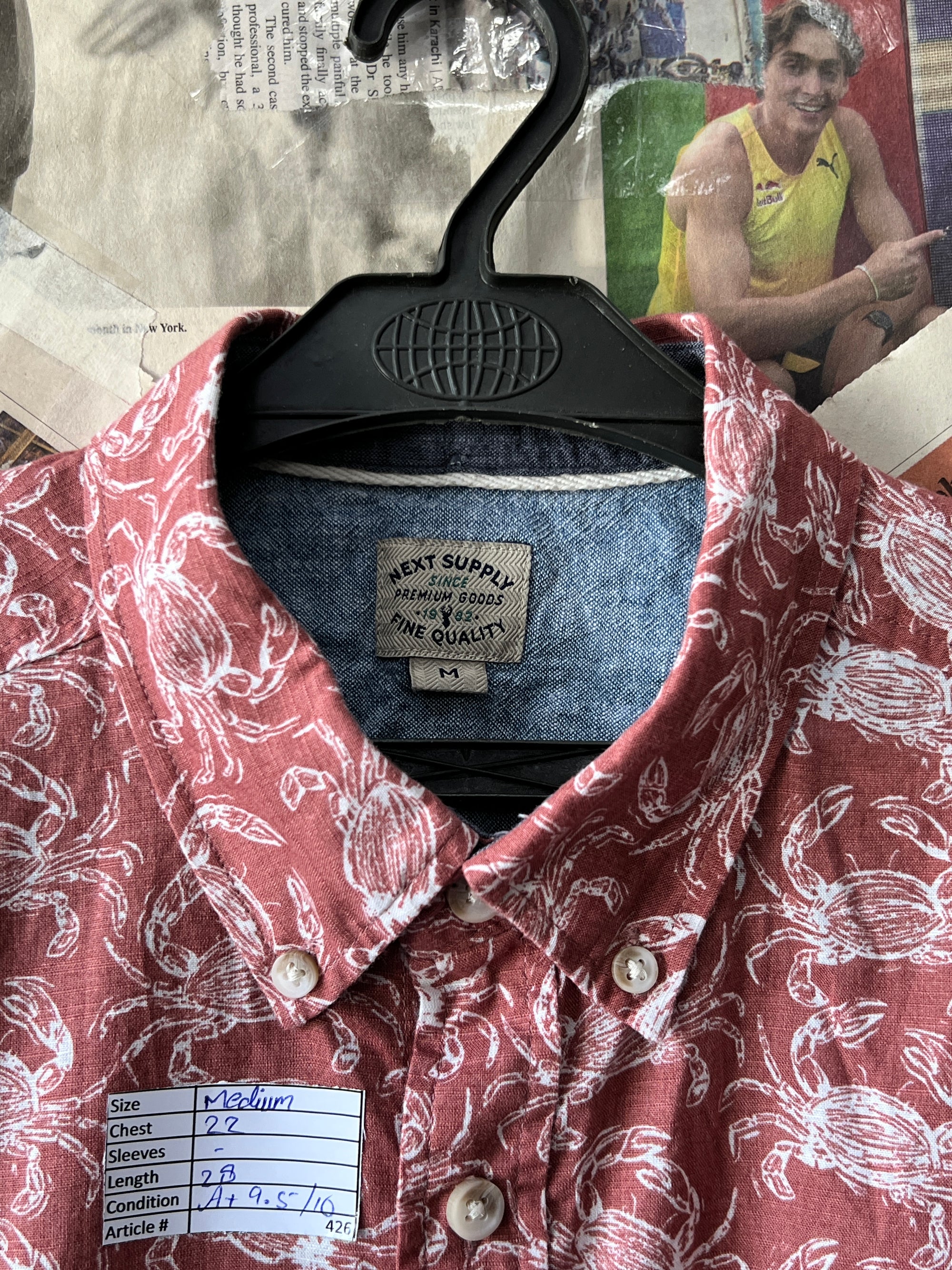 Next® Medium | Chest: 22 | Pastel Floral | Shirt | 426 - Genuine Maal