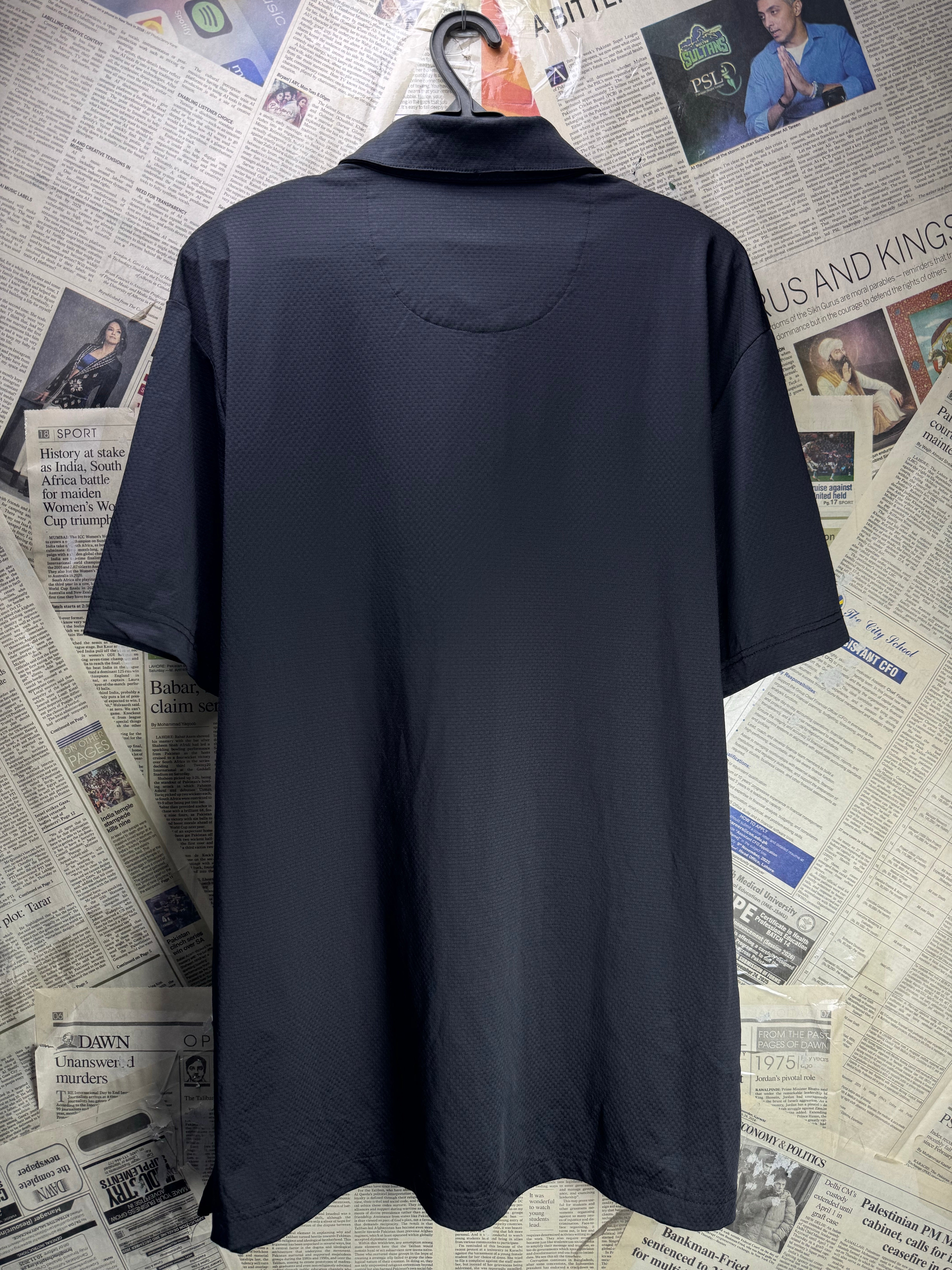Jack Nicklaus® Medium | Chest: 21.5" | Black | Golf Polo | Poly - Elastane | 4831 - Genuine Maal