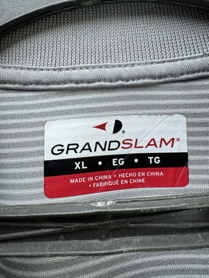 Grandslam® Large | Chest: 24" | Stripes | Golf Polo | Polyester | 4849 - Genuine Maal