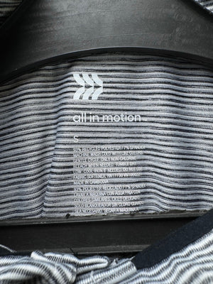 All In Motion® XS | Chest: 18.5" | Stripes | Golf Polo | Poly - Spandex | 4857 - Genuine Maal