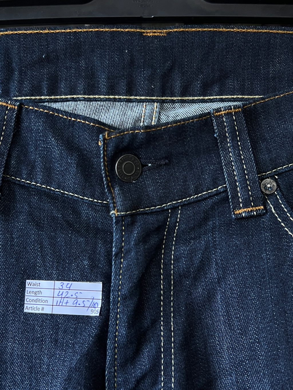 L*vi's® Waist: 34" | Blue | Denim Pants | 905 - Genuine Maal