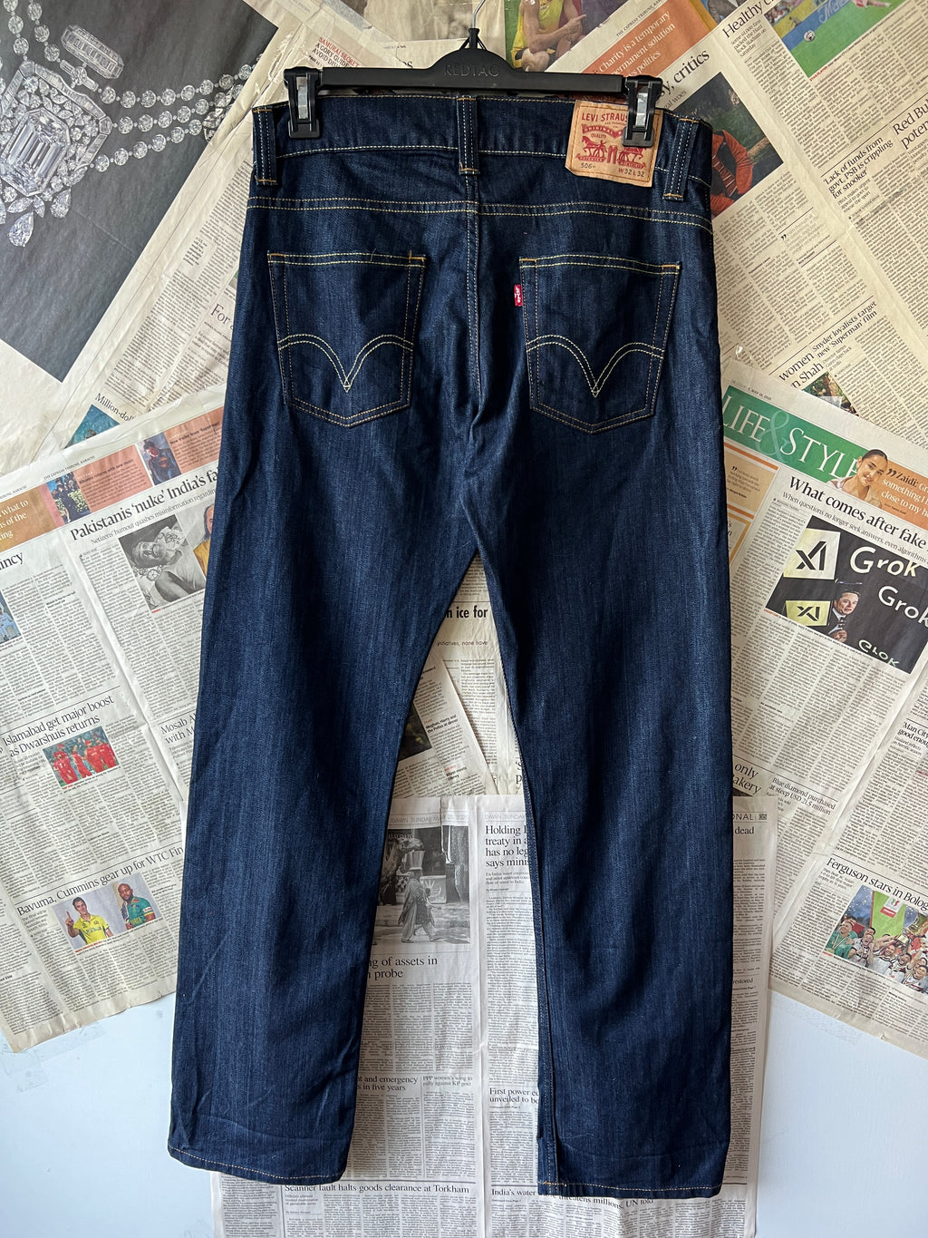 L*vi's® Waist: 34" | Blue | Denim Pants | 905 - Genuine Maal