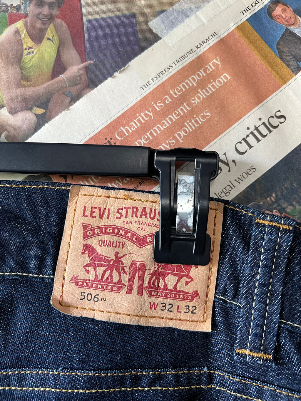 L*vi's® Waist: 34" | Blue | Denim Pants | 905 - Genuine Maal