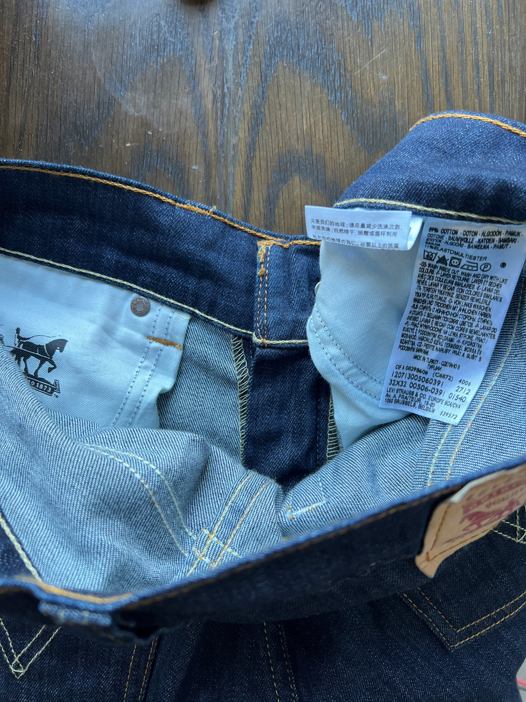 L*vi's® Waist: 34" | Blue | Denim Pants | 905 - Genuine Maal