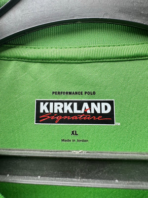 Kirkland® XL | Chest: 25.5" | Green | Golf Polo | Poly - Spandex | 4432 - Genuine Maal