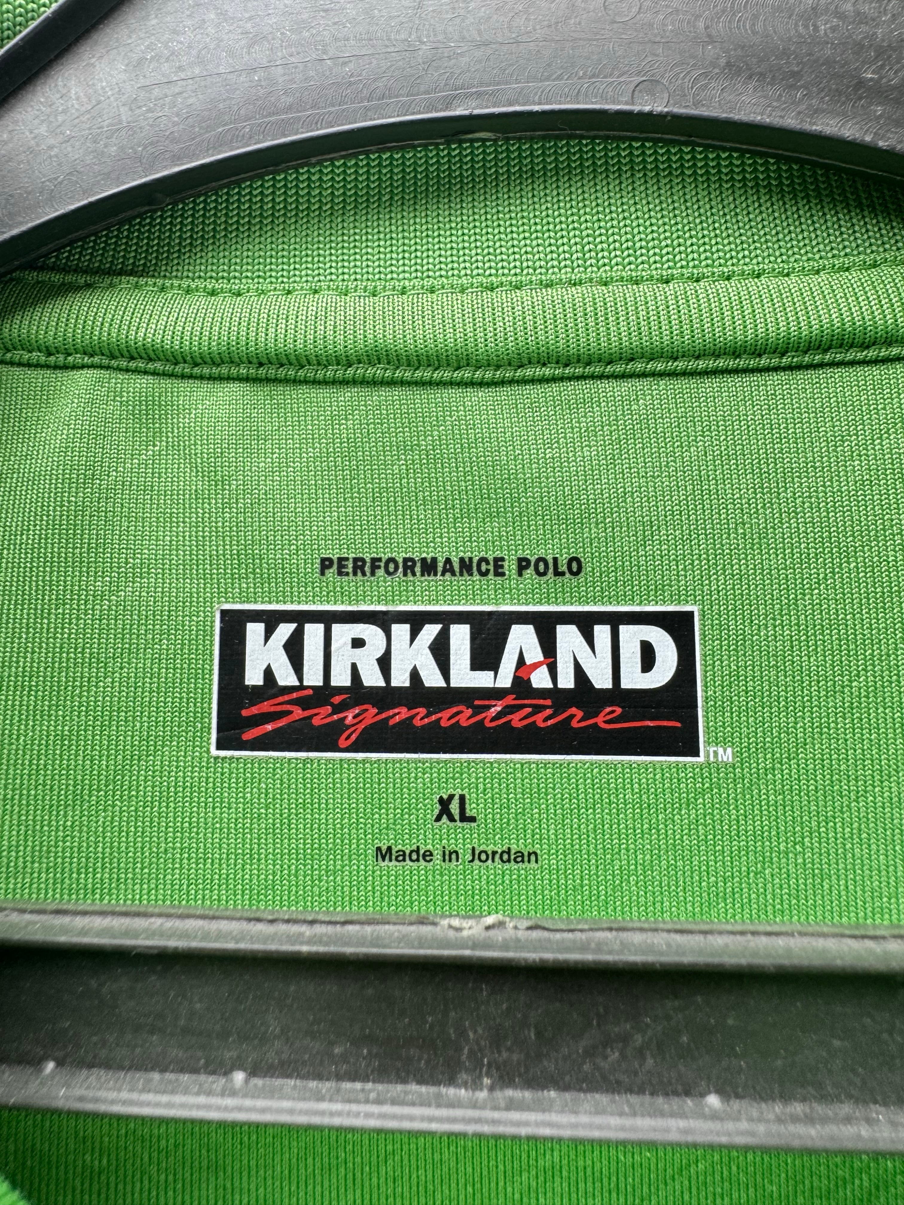 Kirkland® XL | Chest: 25.5" | Green | Golf Polo | Poly - Spandex | 4432 - Genuine Maal
