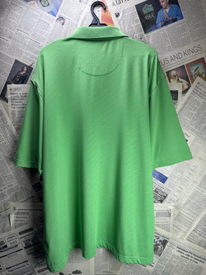 Kirkland® XL | Chest: 25.5" | Green | Golf Polo | Poly - Spandex | 4432 - Genuine Maal