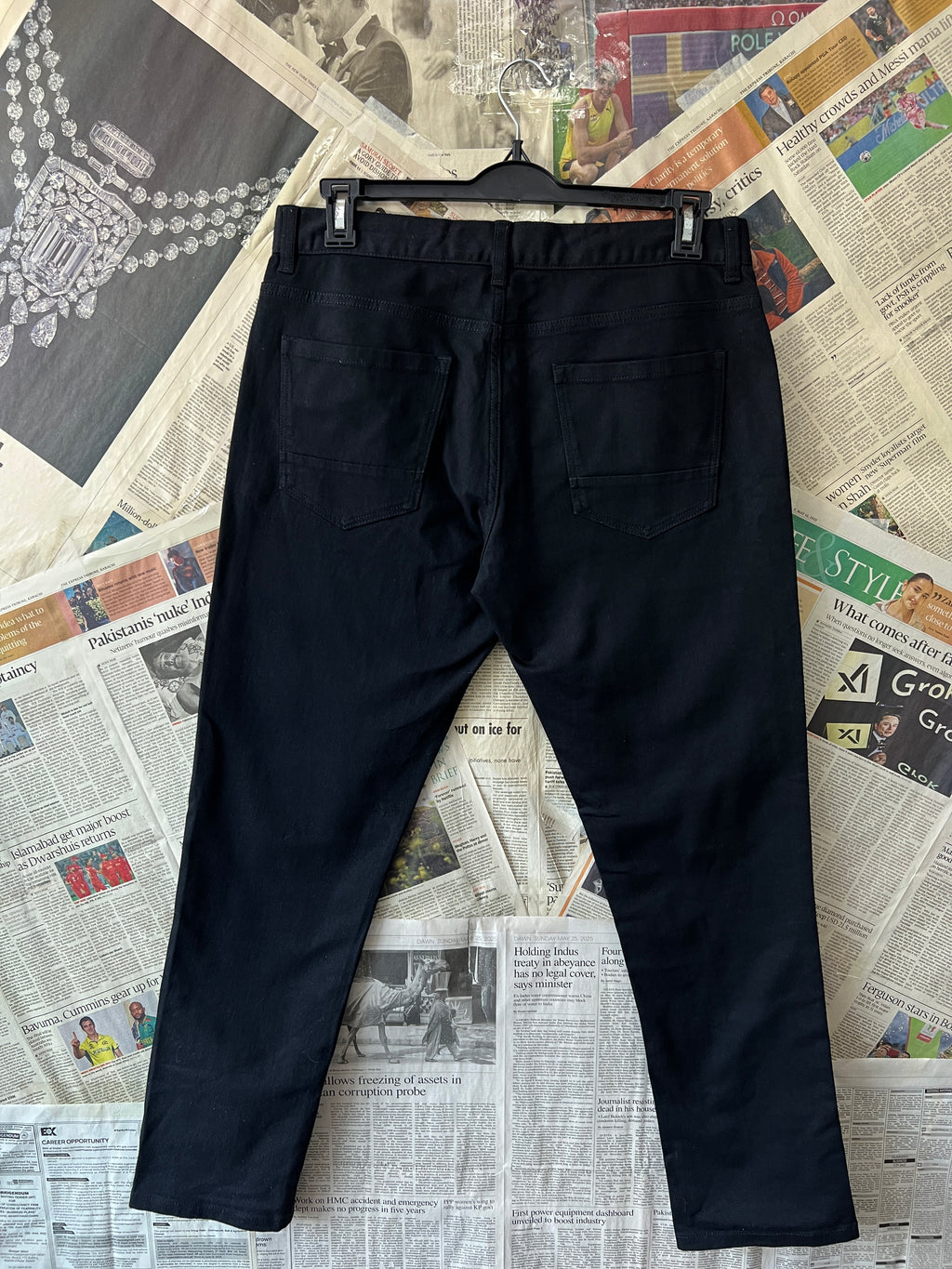 Next® Waist: 32" | Black | Denim Pants | 897 - Genuine Maal