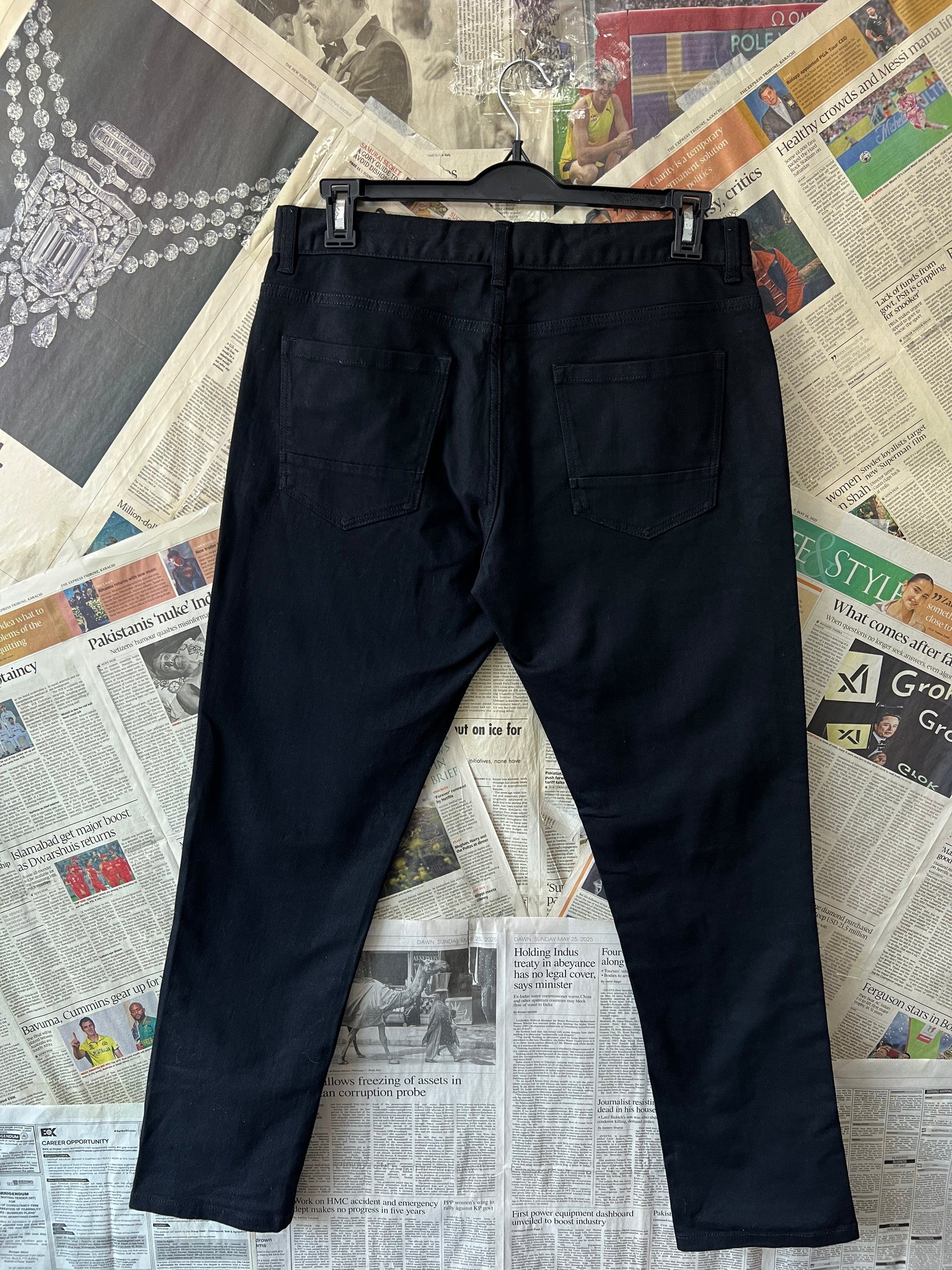 Next® Waist: 32" | Black | Denim Pants | 897 - Genuine Maal