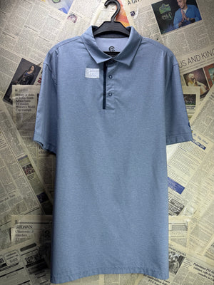 Champion® Medium | Chest: 22.5" | Grey | Golf Polo | Poly - Spandex | 4427 - Genuine Maal
