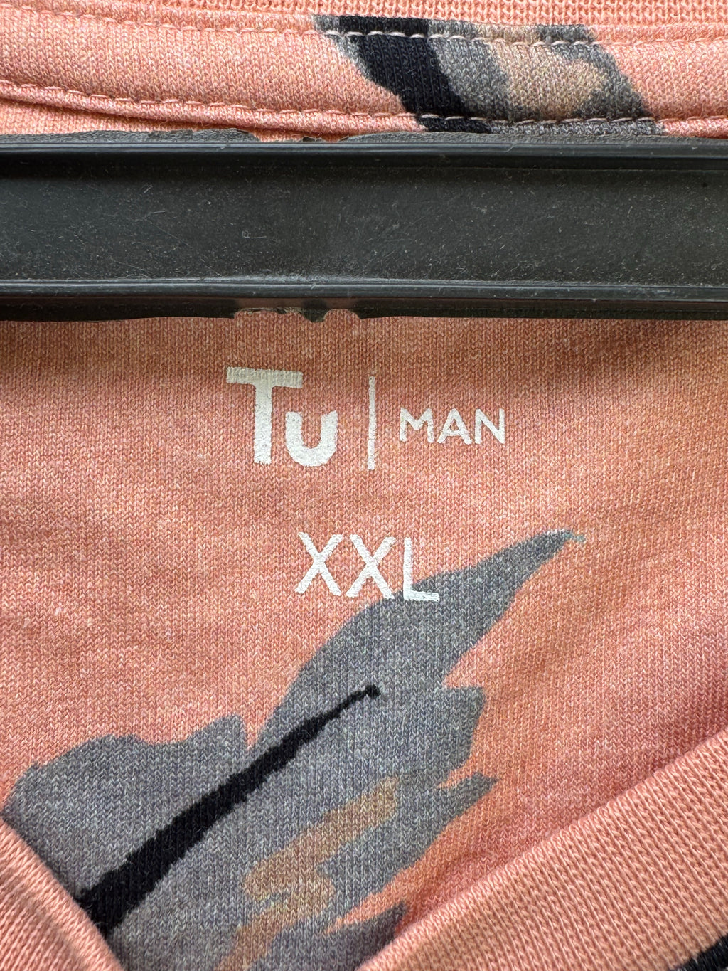 Tu® XXL | Chest: 27"| Peach | Beach T-Shirt | Cotton | 3458 - Genuine Maal