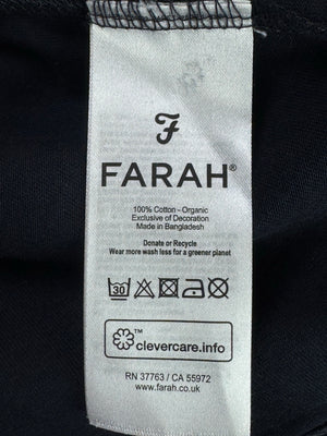 Farah® Medium | Chest: 21.5" | Space Blue | T-Shirt | Cotton | 3445 - Genuine Maal